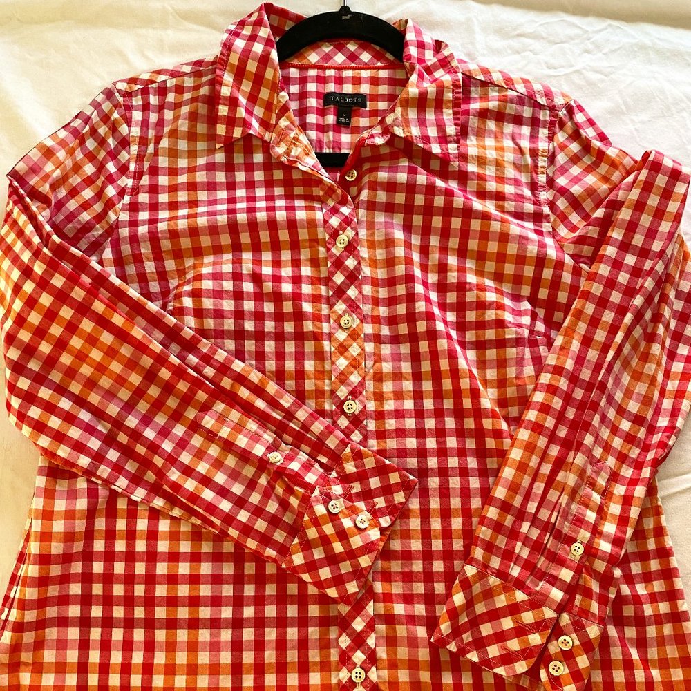 Gently worn Talbots oxford, size M